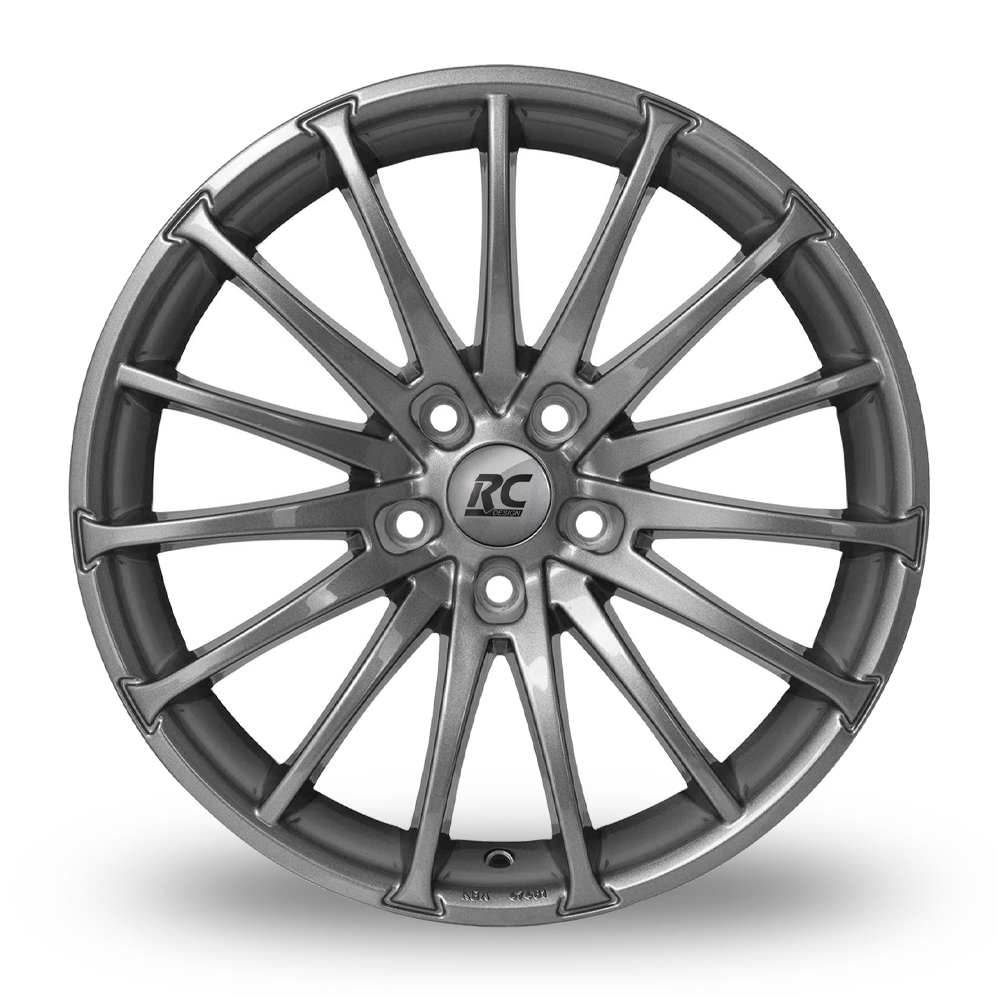 17" RC Design RC18 Titan Metallic Alloy Wheels
