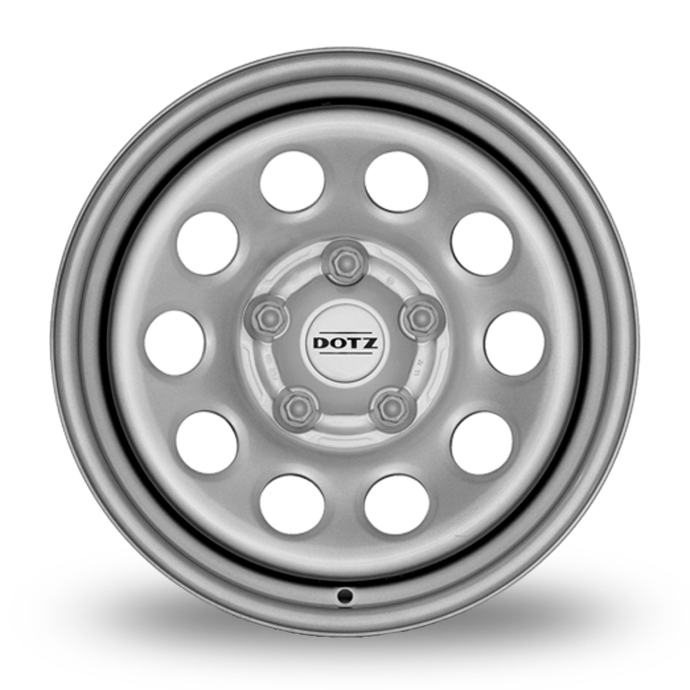 16" Dotz Modular Silver Alloy Wheels