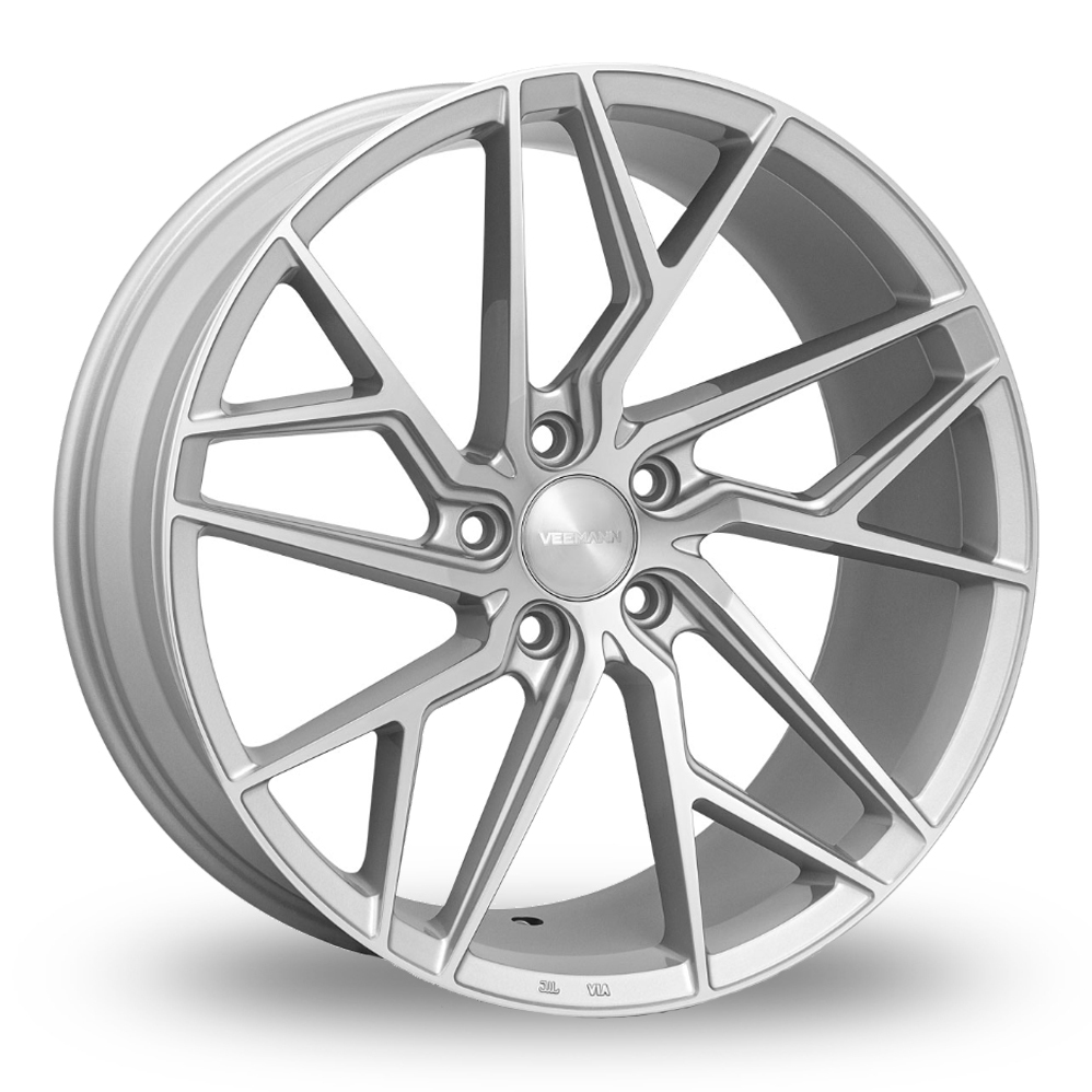 VEEMANN V-FS44 Silver Machined Alloy Wheels