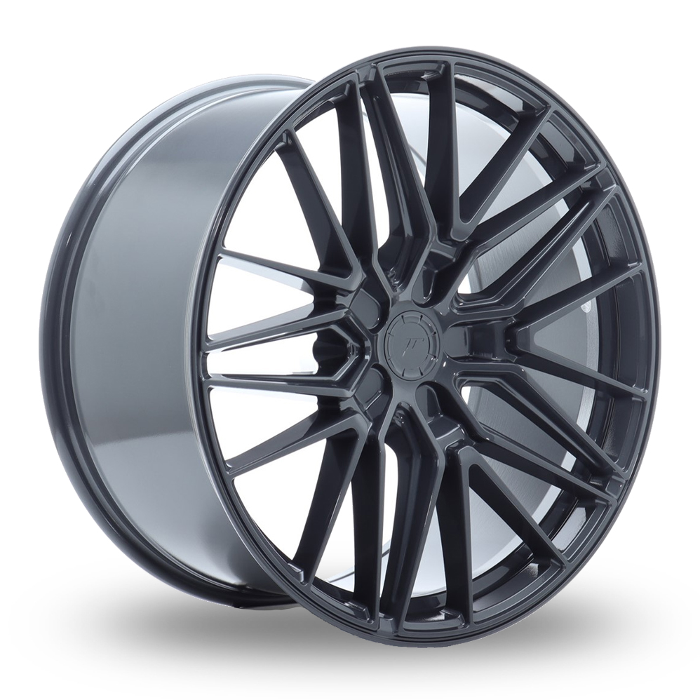 Japan Racing JR38 (10.5x21) (Custom Fitment) Hyper Grey Alloy Wheels