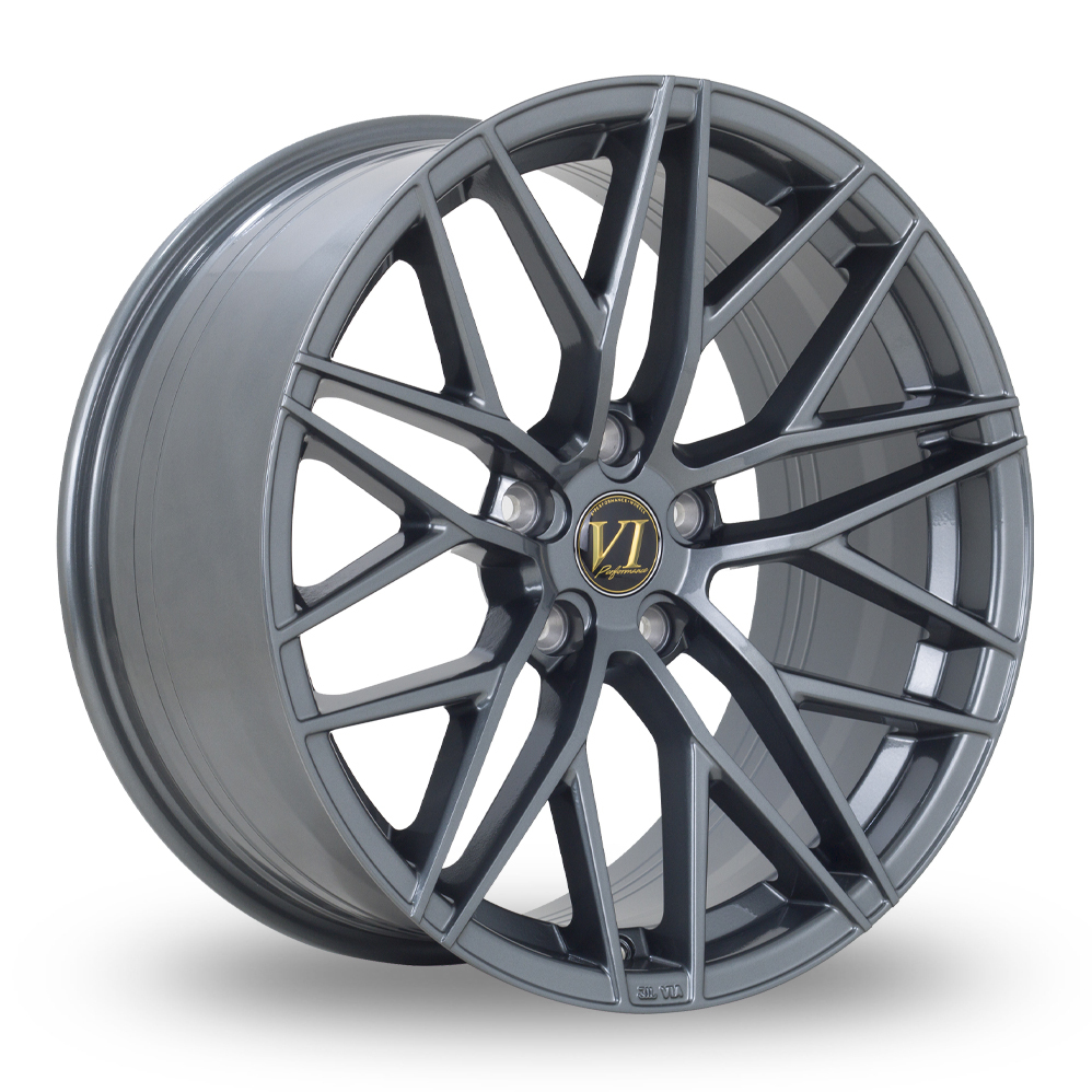 6Performance Faster Gunmetal Alloy Wheels