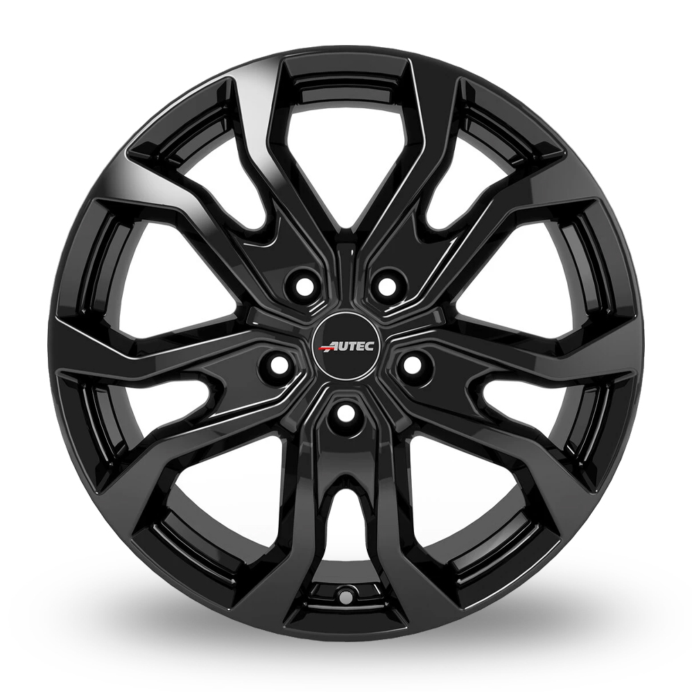 16" Autec Kiso Black Alloy Wheels