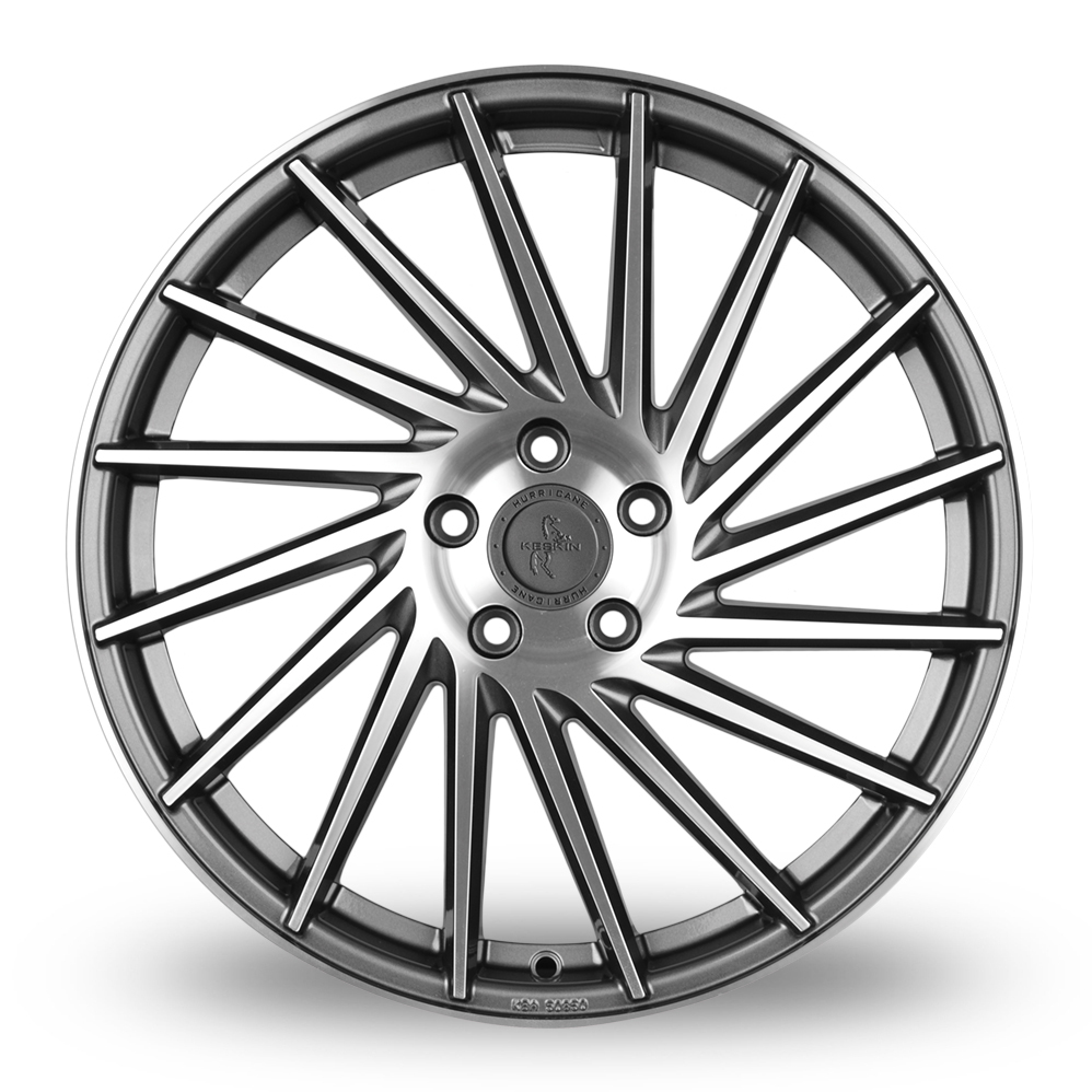 19" Keskin Tuning KT17 Palladium Polished Alloy Wheels