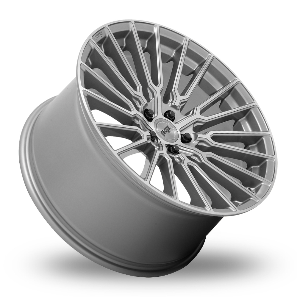 20" Niche M251 Premio Platinum Brushed Alloy Wheels