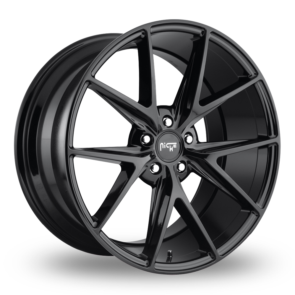 Niche M119 Misano (USA Warehouse) Gloss Black Alloy Wheels