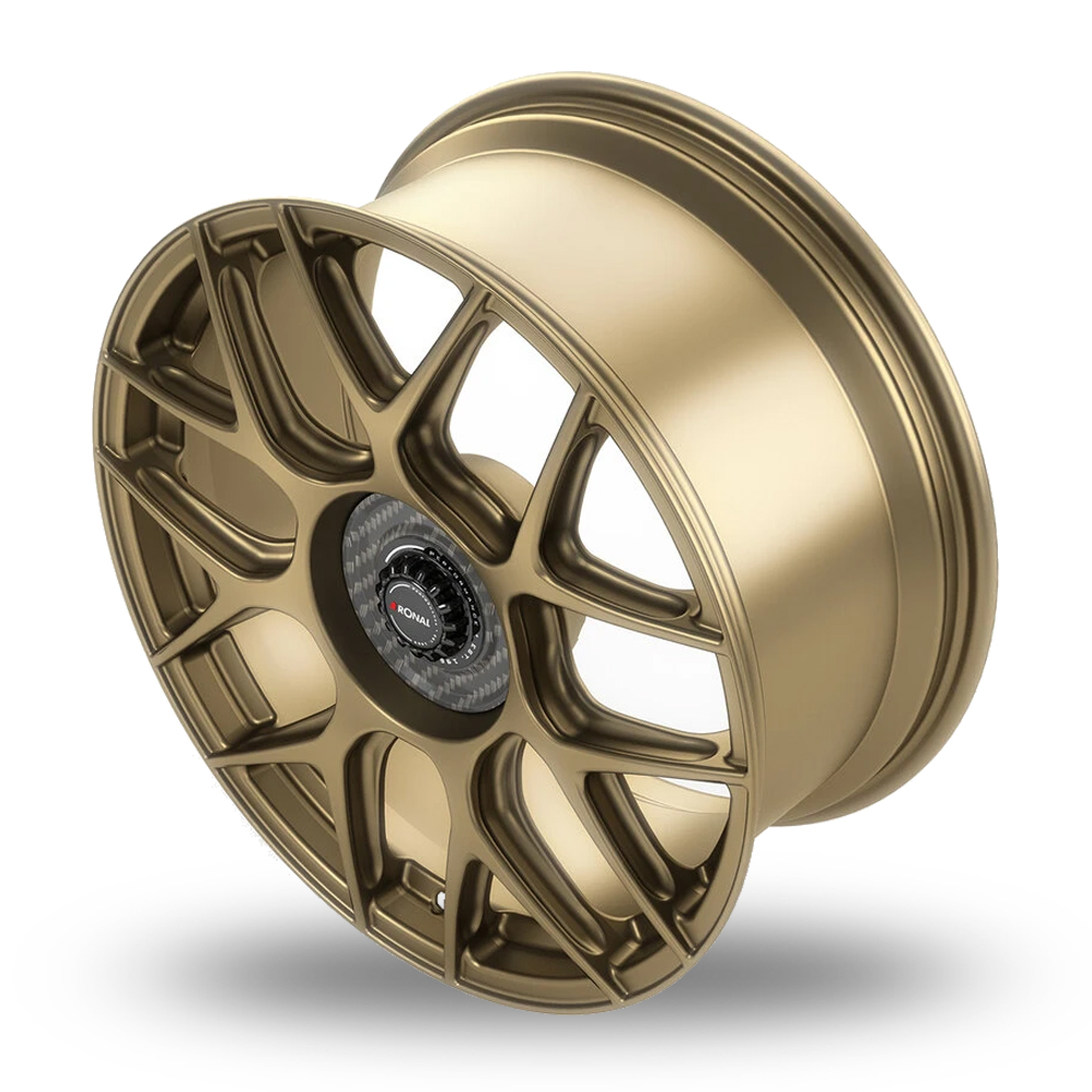 20" Ronal RF1 REV-CRB Matt Bronze Alloy Wheels