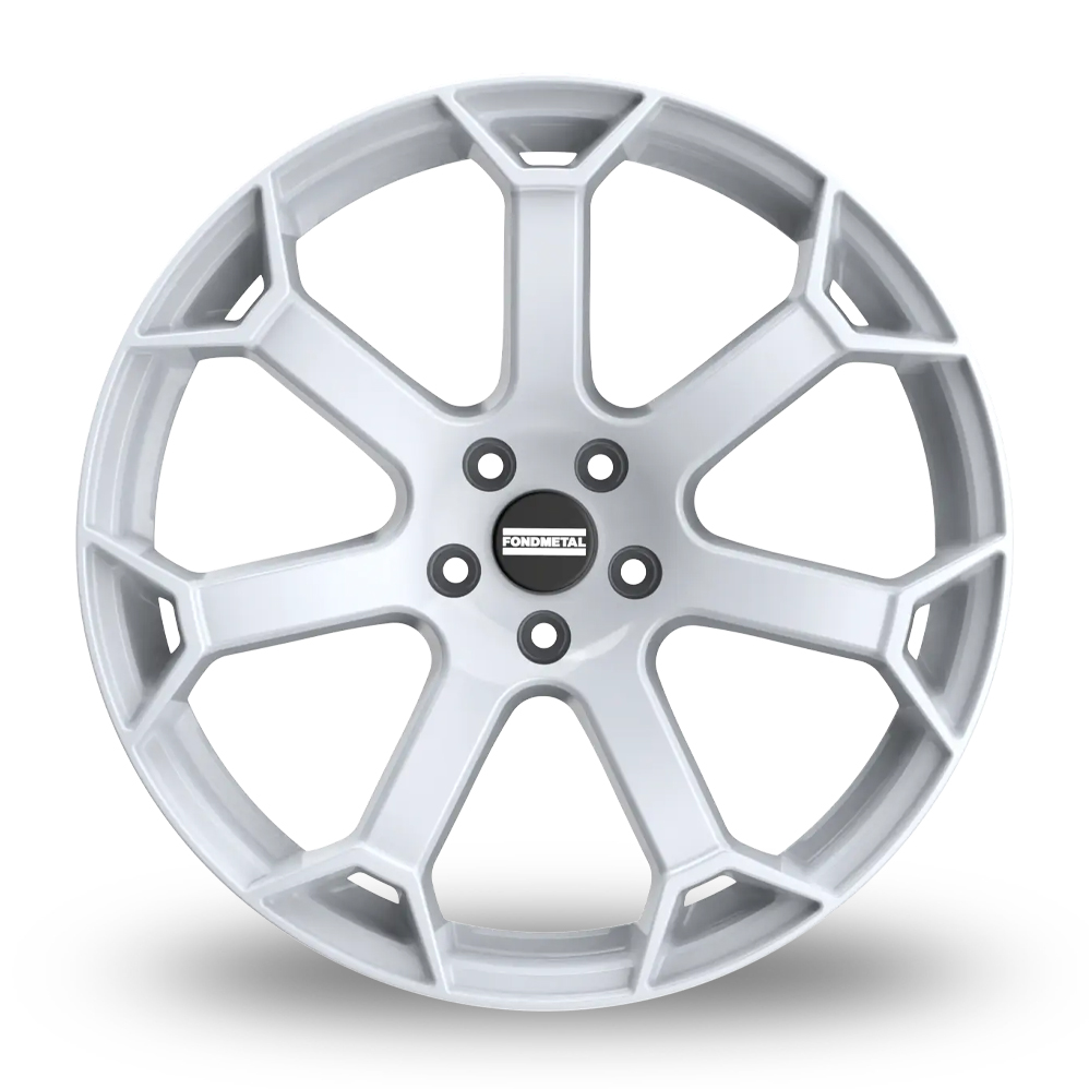 20" Fondmetal Zephyrus Gloss White Alloy Wheels