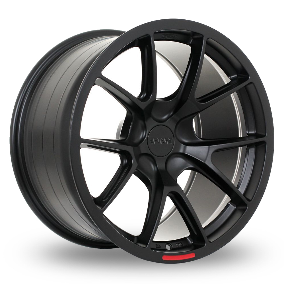2FORGE ZF9 Matt Black Alloy Wheels