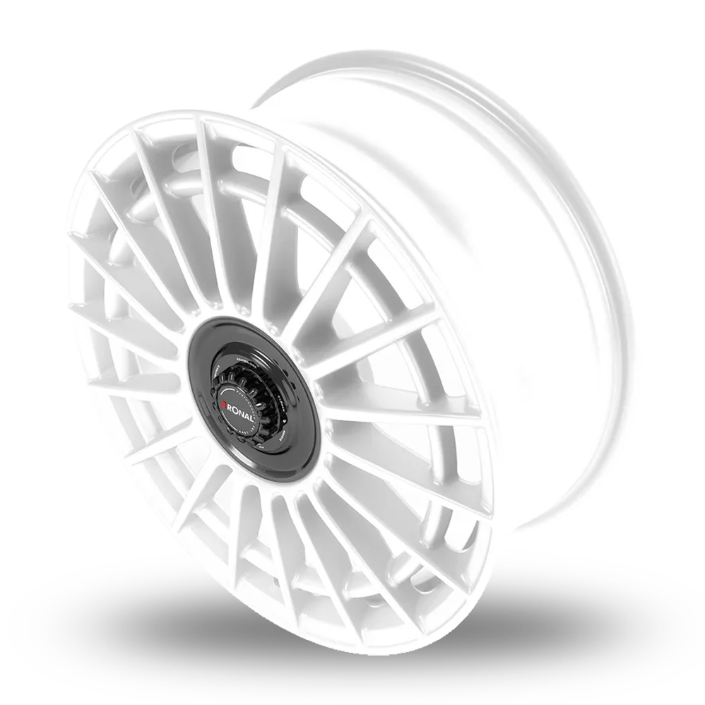 19" Ronal R73 REV-B Rally White Alloy Wheels