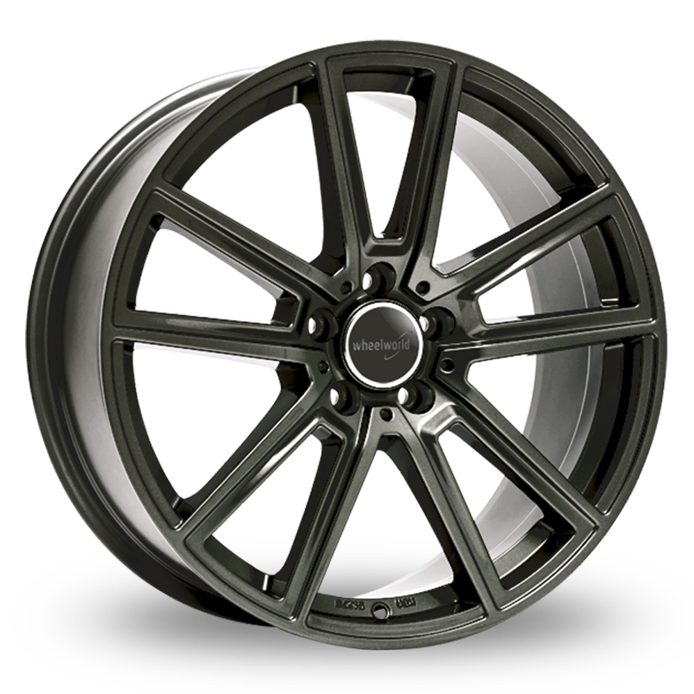 19" Wheelworld WH30 Gun Metal Alloy Wheels