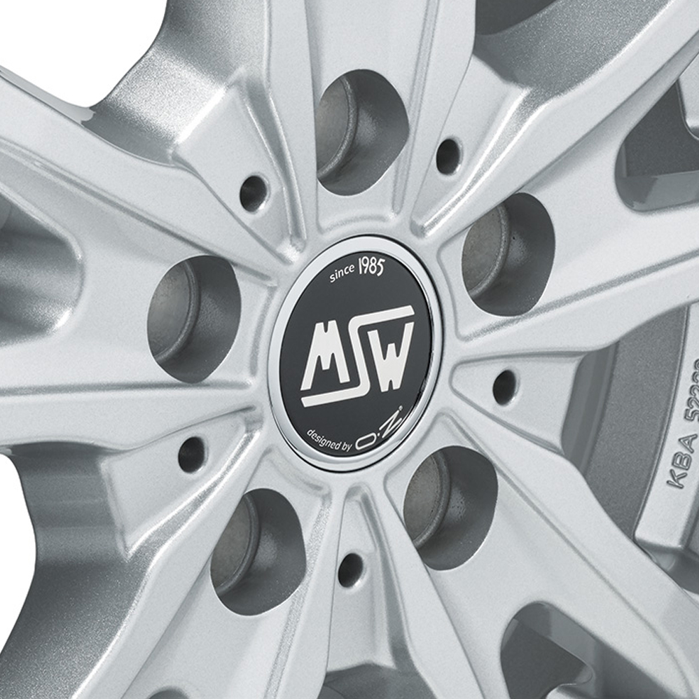 16" MSW (by OZ) 48 VAN Silver Alloy Wheels