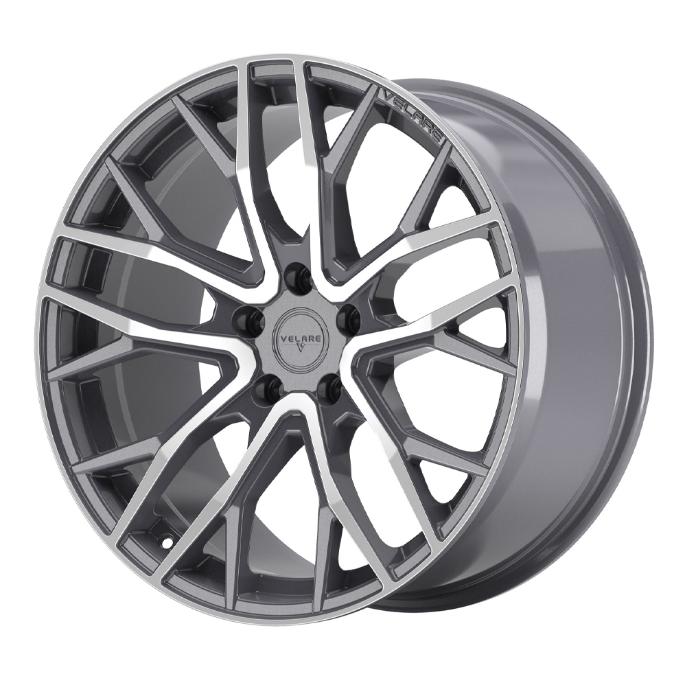 20" Velare VLR08 Platinum Grey Polsihed Alloy Wheels