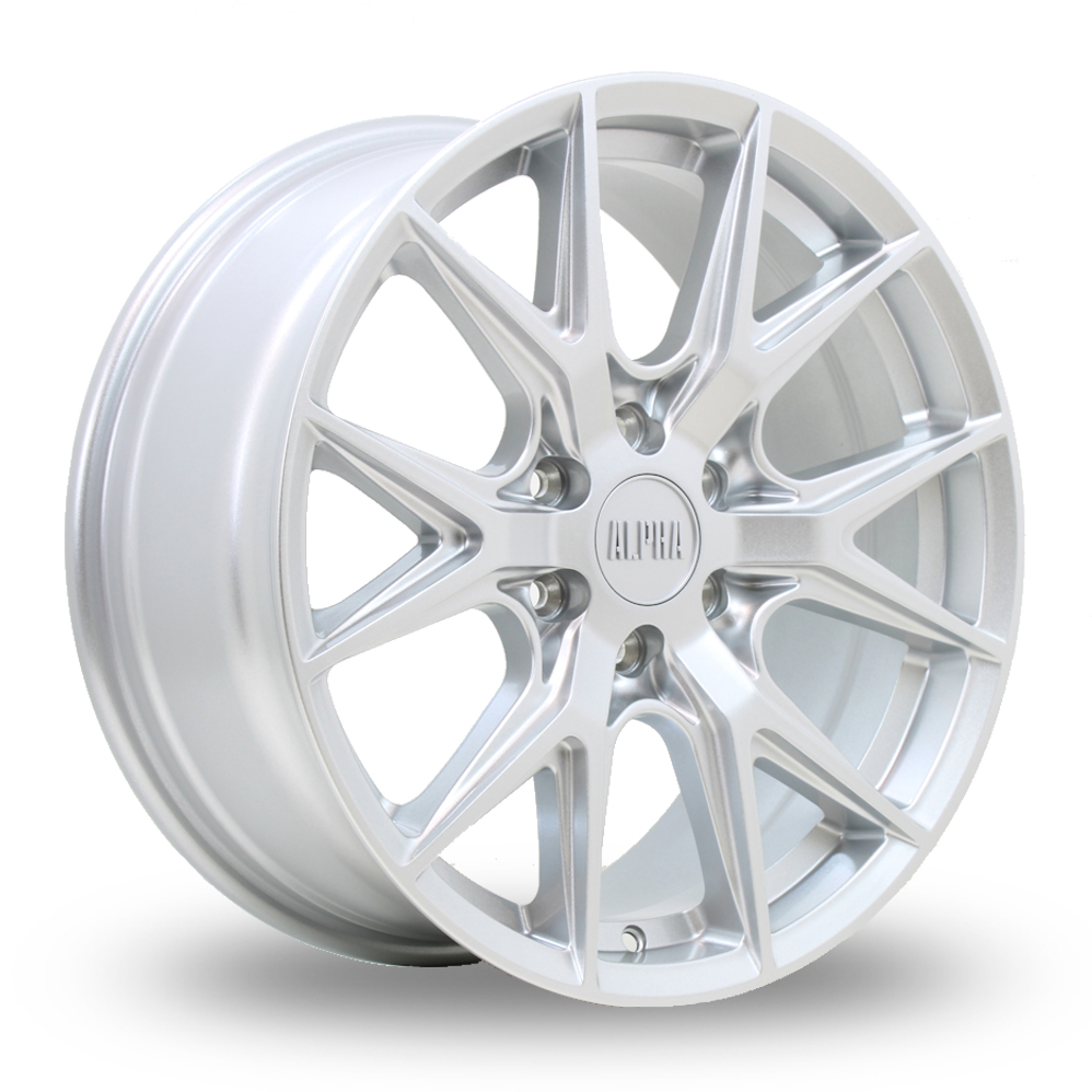 Alpha Off-Road Scout Silver Alloy Wheels