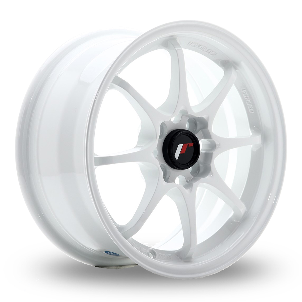 7x15 4x100 ET35 Japan Racing JR5 (White) (73.1cb) (500kg Load) (TH) (Precast) Alloy Wheels