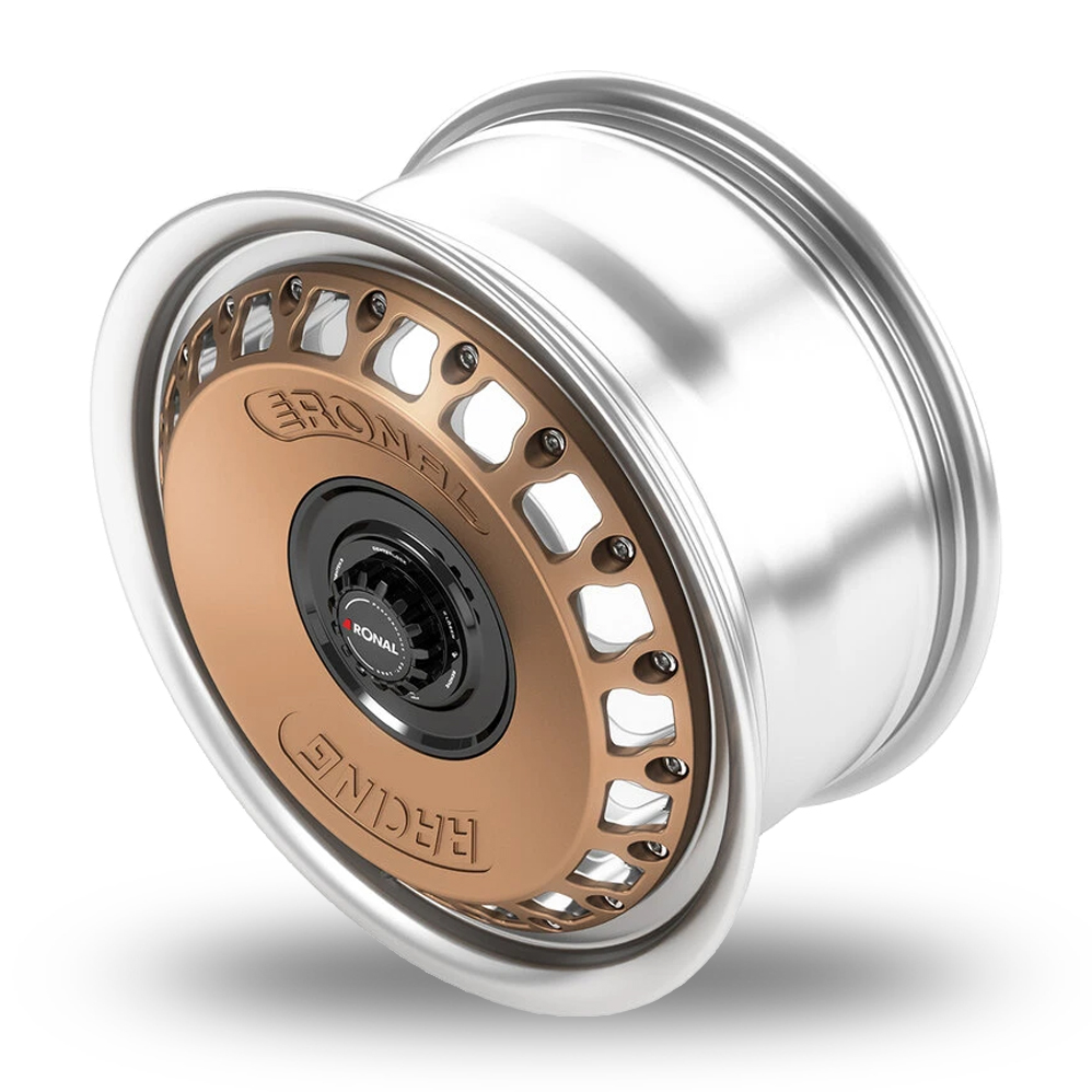 15" Ronal RR10 REV-B Matt Bronze Alloy Wheels