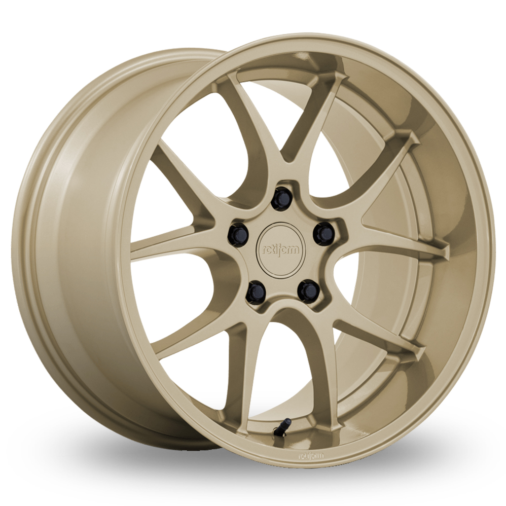 Rotiform RC207 LTN-J (USA Warehouse) Gloss Gold Alloy Wheels