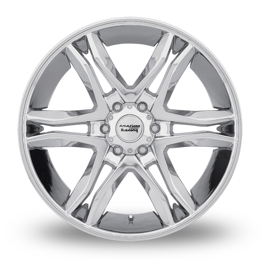 20" American Racing AR893 Mainline Chrome Alloy Wheels