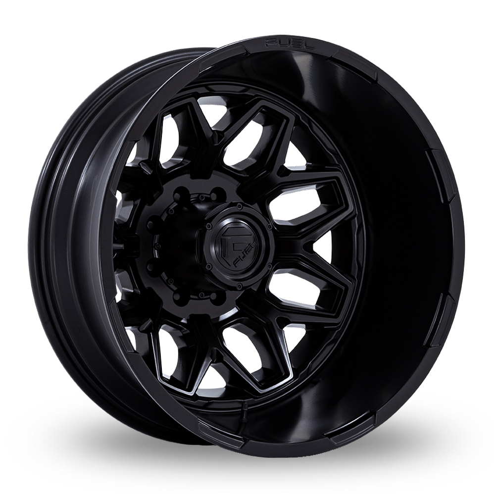 Fuel Off-Road D871 Flux Dually (USA Warehouse) Blackout Alloy Wheels