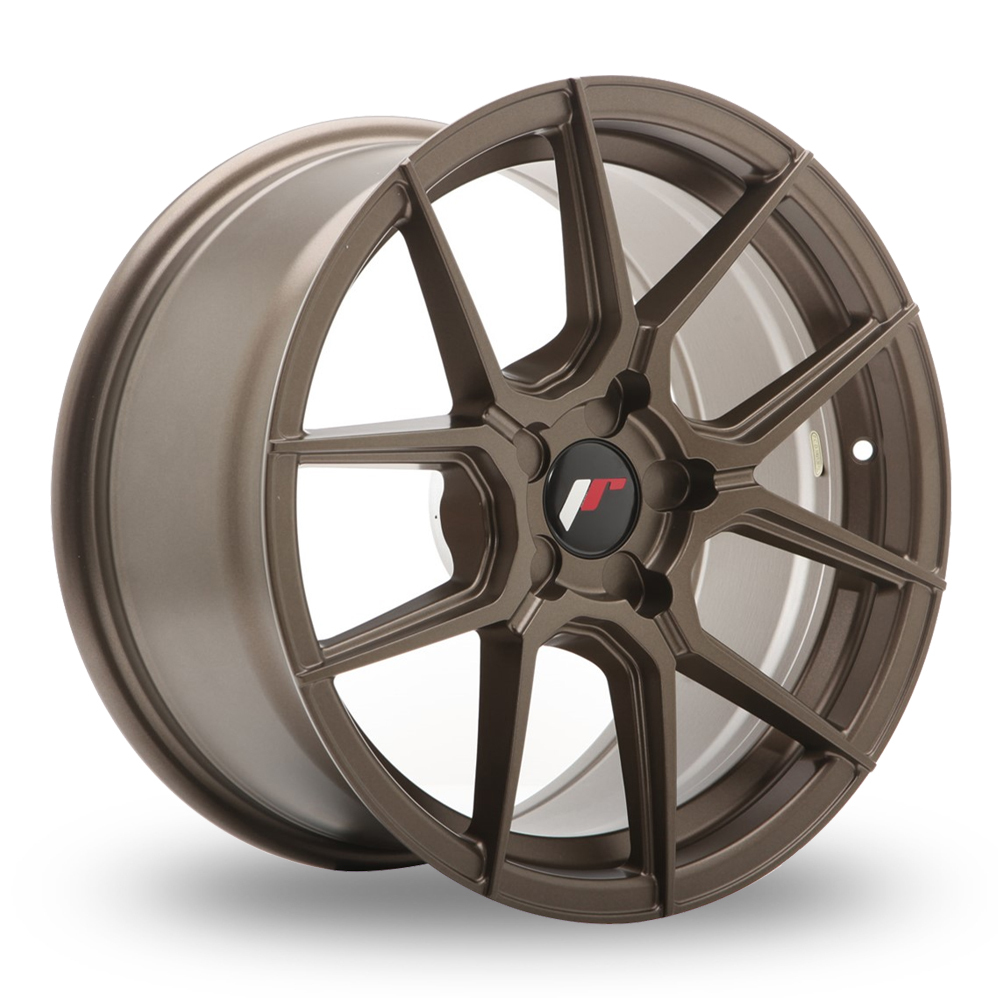 Japan Racing JR30 (8x17) (Custom Fitment) Matt Bronze Alloy Wheels