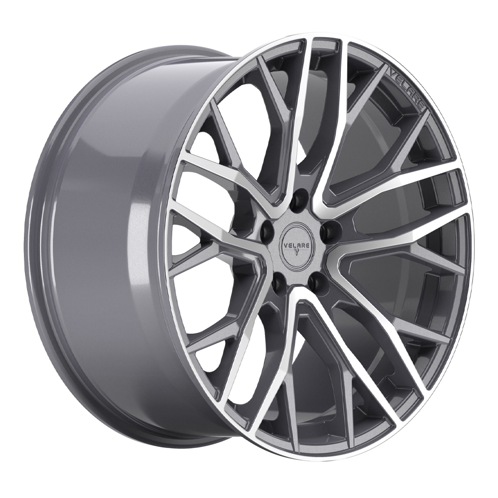 20" Velare VLR08 Platinum Grey Polsihed Alloy Wheels