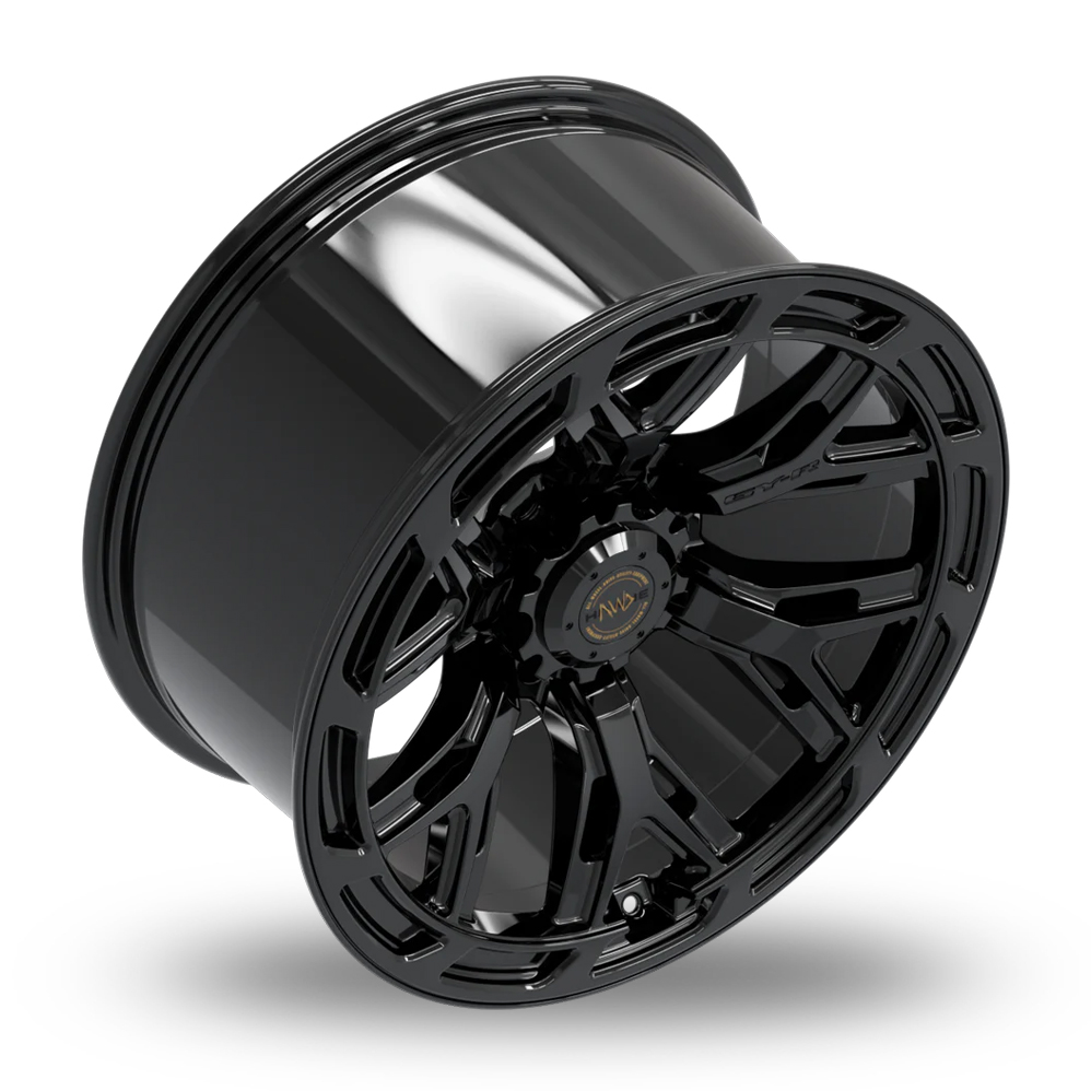 20" Hawke 6YU Matt Black Alloy Wheels