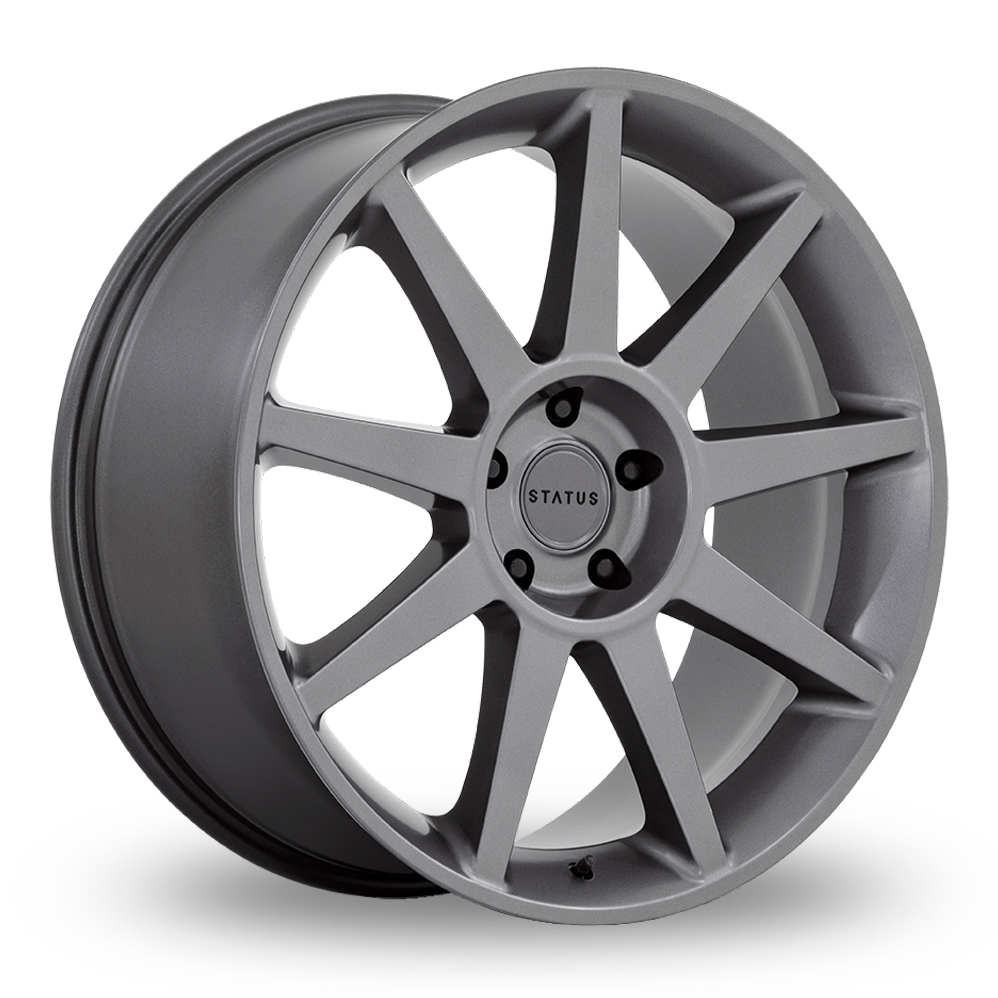 Status Mammoth (USA Warehouse) Matt Anthracite Alloy Wheels