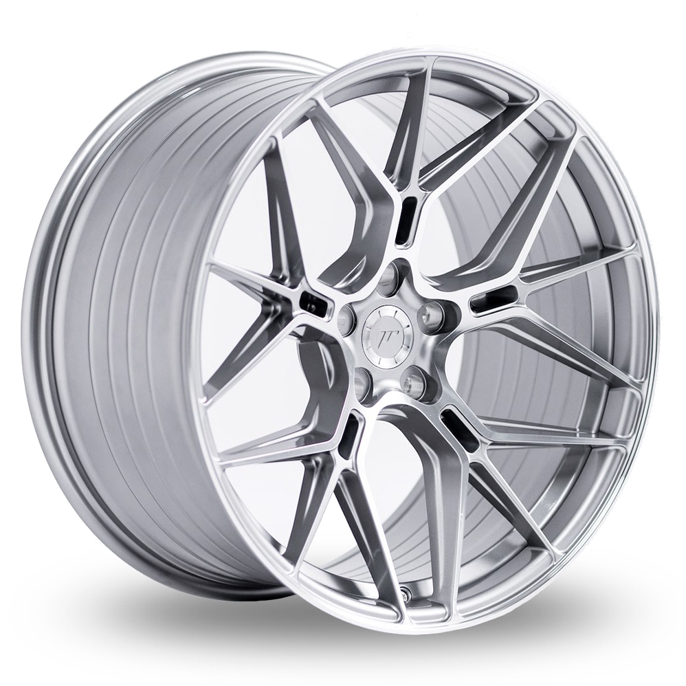 Japan Racing JR51 (10x20) (Custom Fitment) Silver Alloy Wheels