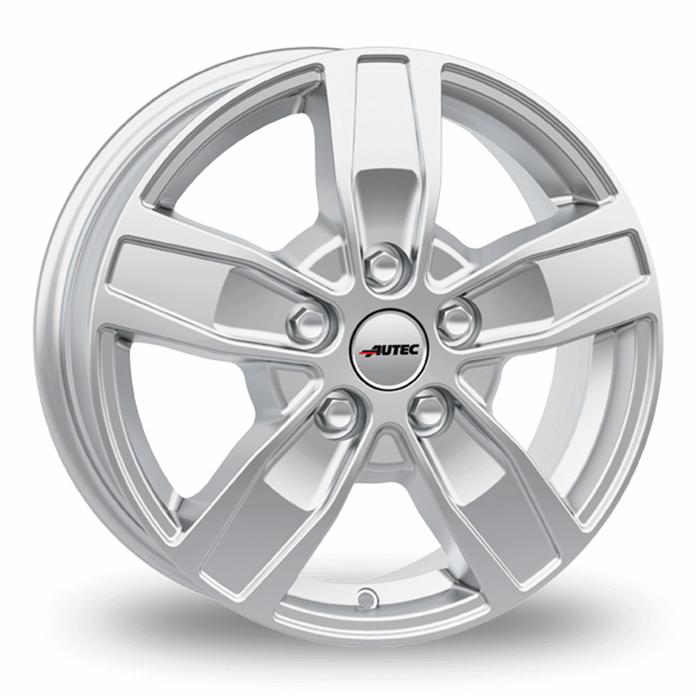 16" Autec Quantro Brilliant Silver Alloy Wheels