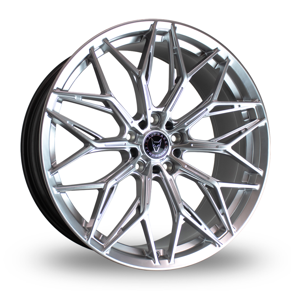 20" Wolfrace Eurosport Wolfsburg Road Edition Silver Alloy Wheels