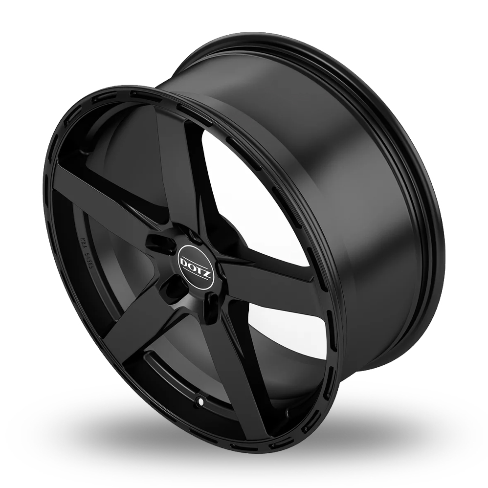 21" Dotz Marinabay Matt Black Alloy Wheels