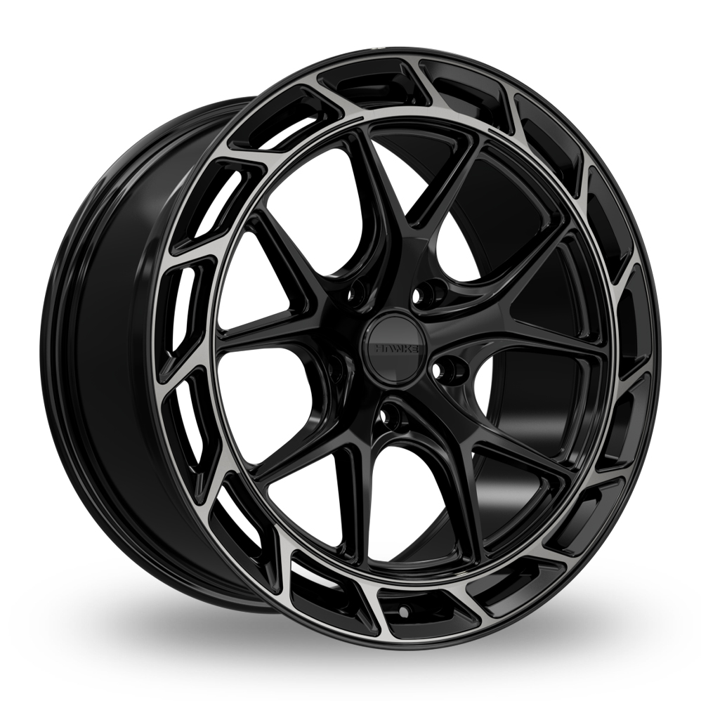 Hawke Sparta Black Shadow Alloy Wheels