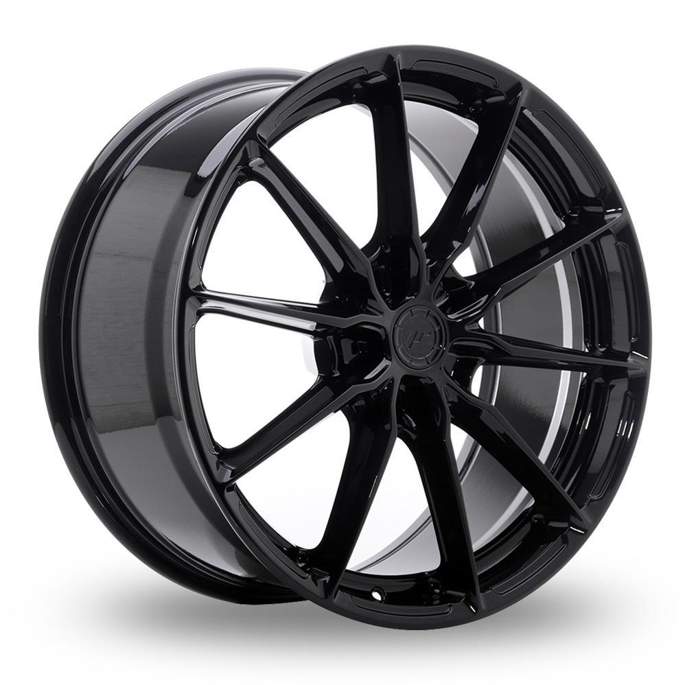 Japan Racing JR37 (9x20) Gloss Black Alloy Wheels