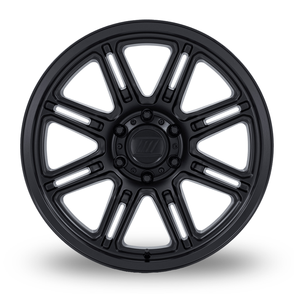16" Pro Comp Alloys PA206 Snare Matt Black Alloy Wheels