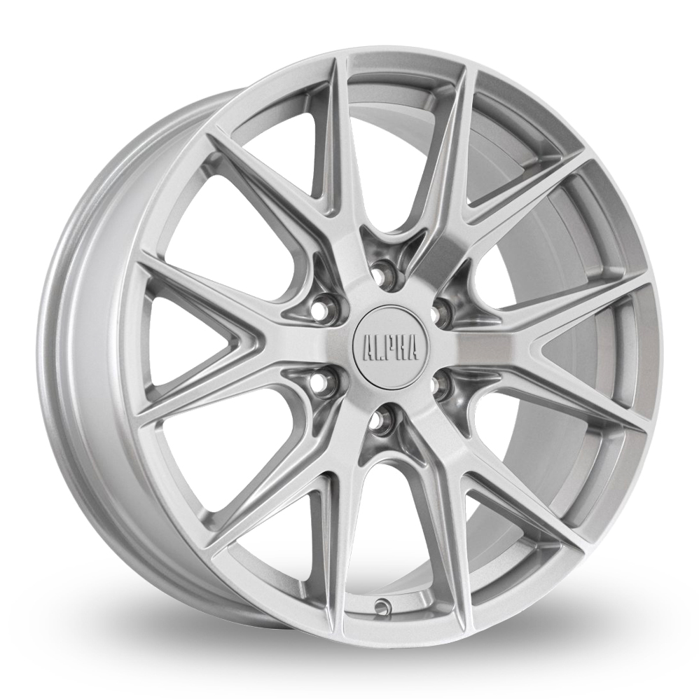 Alpha Off-Road Scout Silver Alloy Wheels