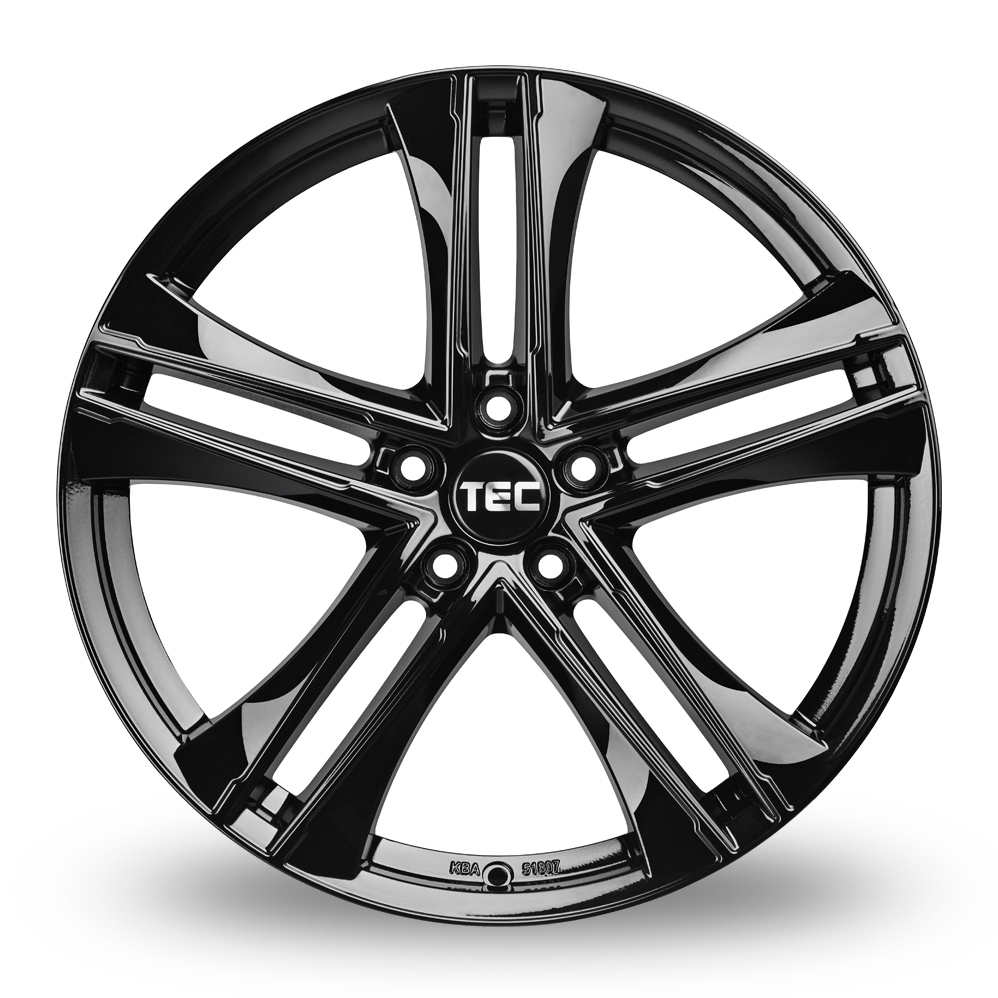 19" TEC Speedwheels AS4-EVO Gloss Black Alloy Wheels