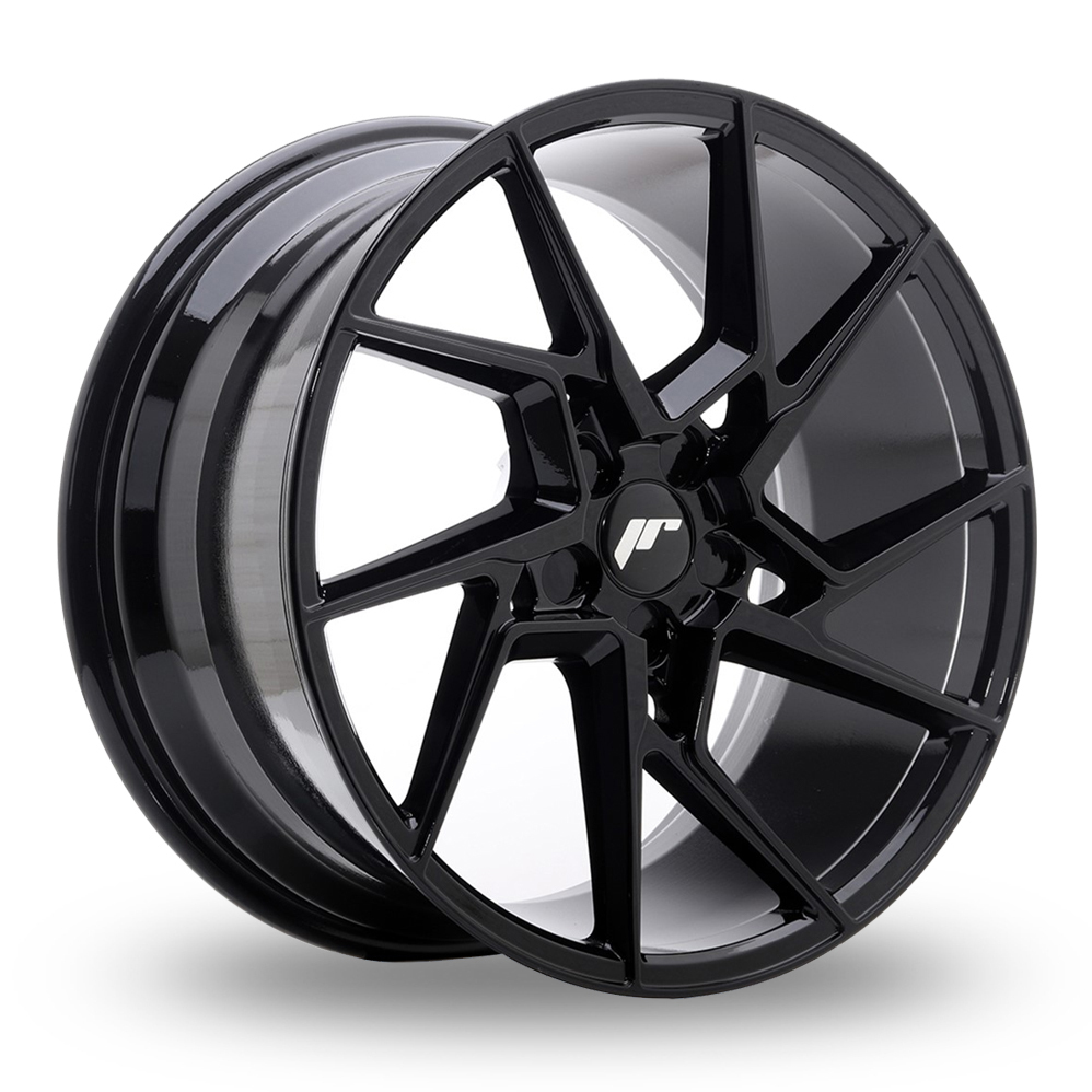 Japan Racing JR33 (8.5x20) (Custom Fitment) Gloss Black Alloy Wheels