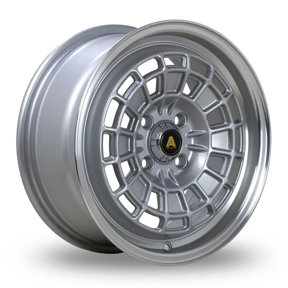 15" Autostar Roulette Silver Alloy Wheels