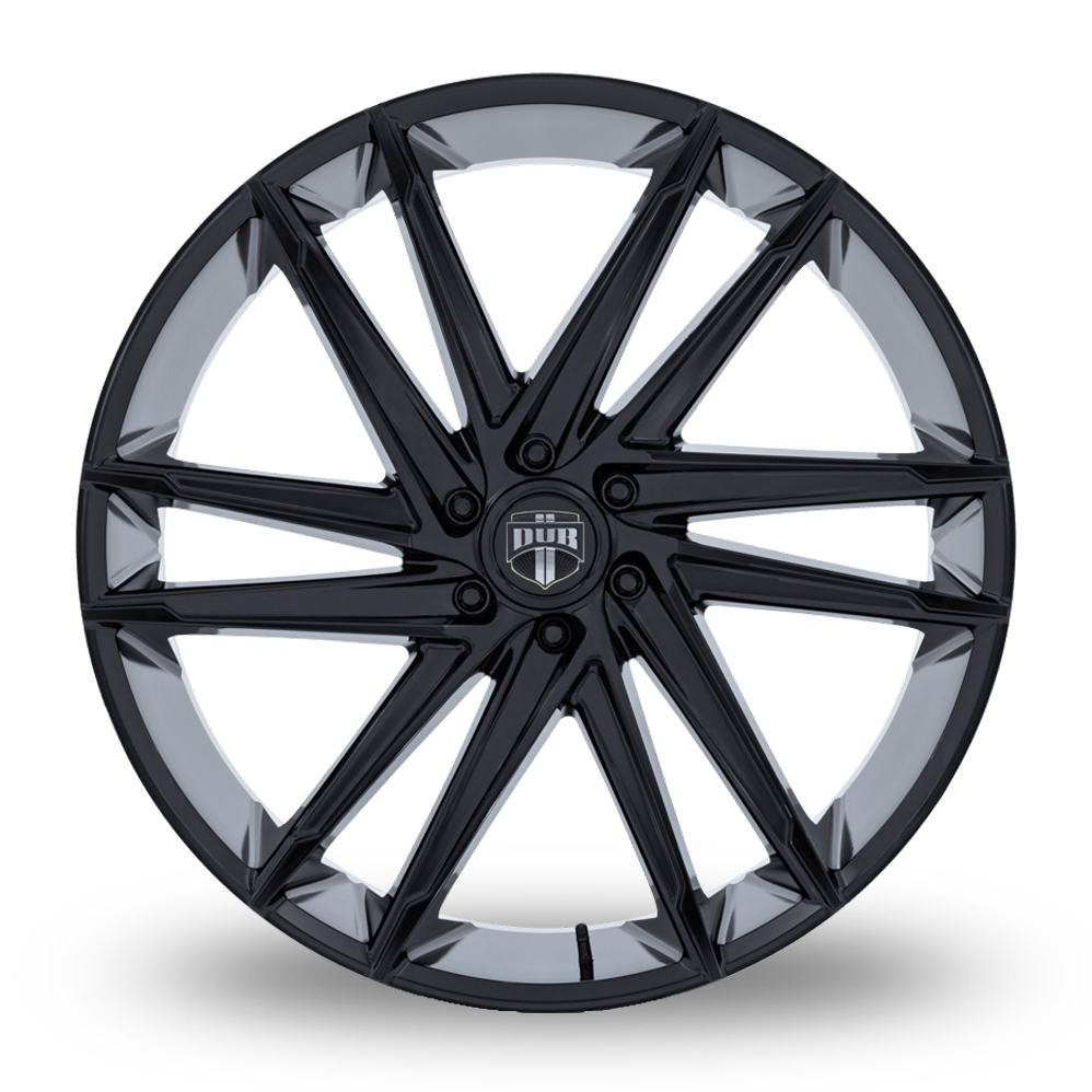 24" DUB DC275 Blaze Gloss Black Alloy Wheels