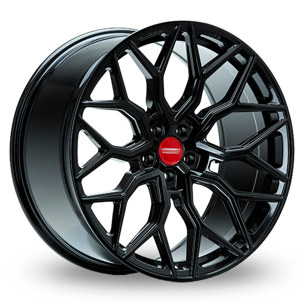Vossen HF-2 (10.5x22) (Deep Concave) Gloss Black Alloy Wheels