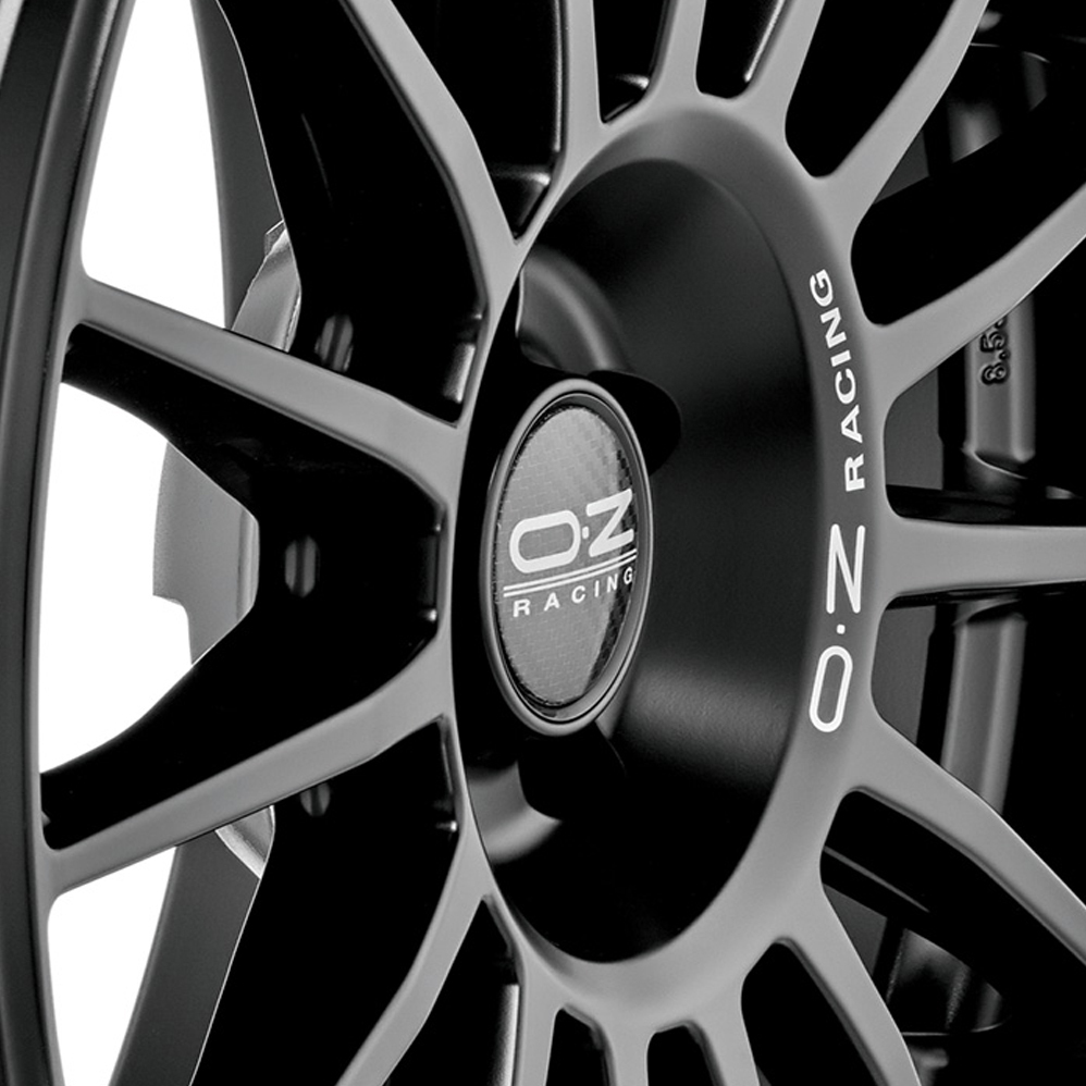 20" OZ Racing Superturismo Dakar Matt Black Silver Lettering Alloy Wheels