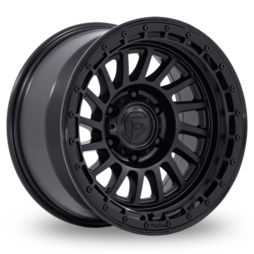 Fuel Off-Road FC897 Havoc (USA Warehouse) Matt Black Gloss Black Lip Alloy Wheels
