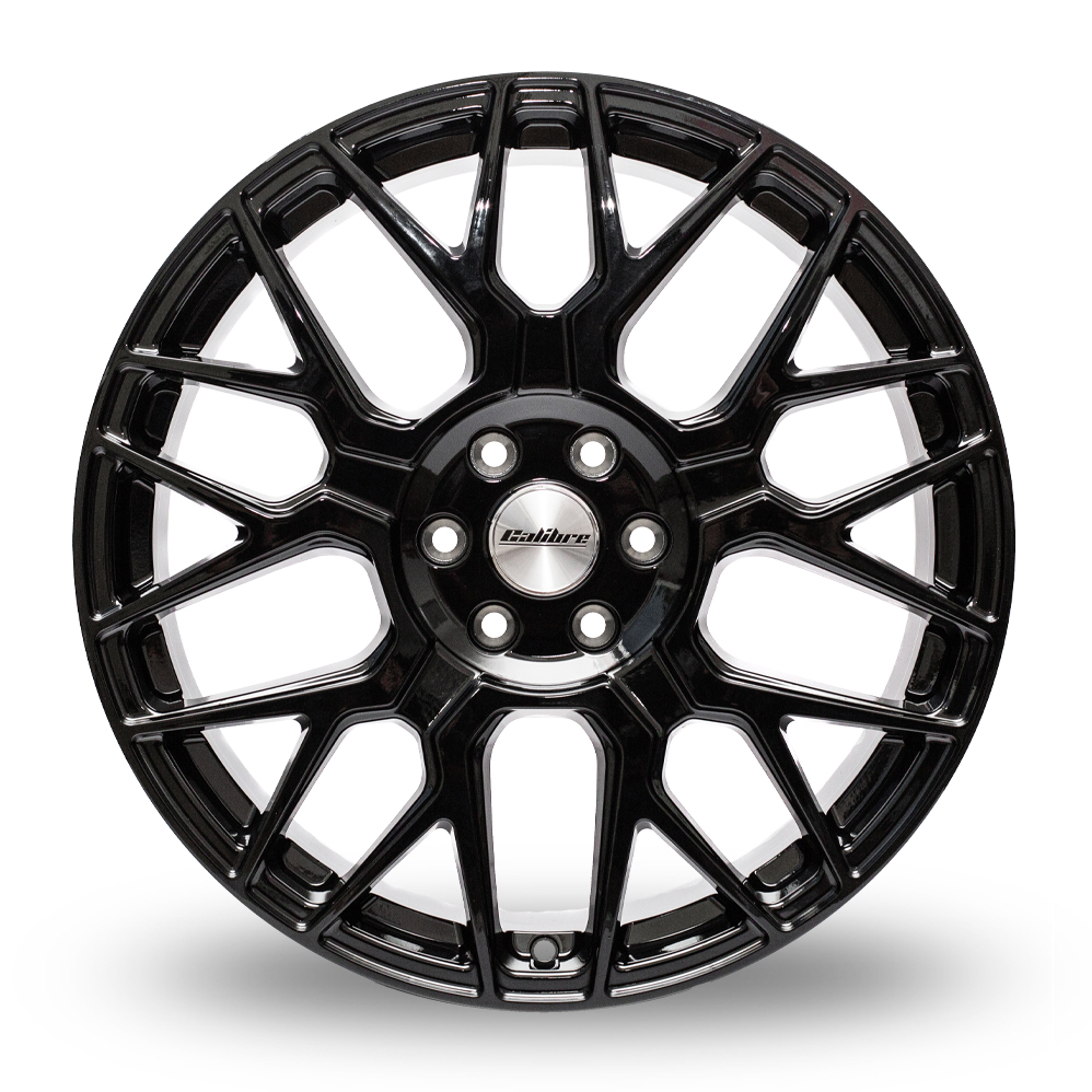 20" Calibre Spartan Gloss Black Alloy Wheels