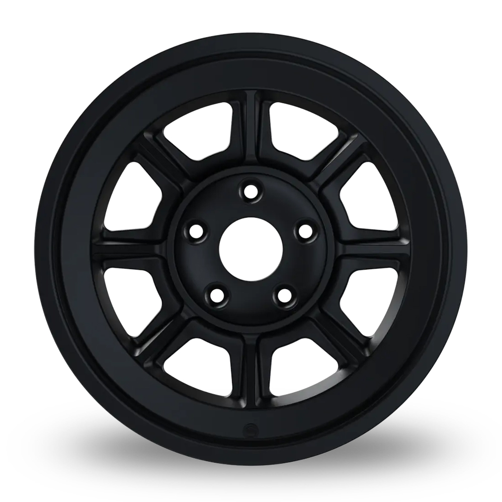17" Fondmetal PAG17 Soft Matt Black Alloy Wheels