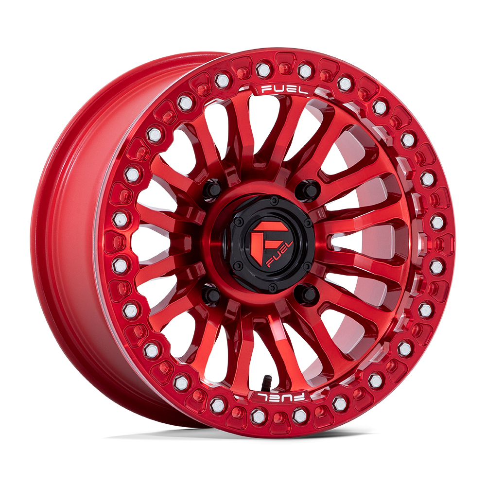 Fuel Off-Road FV125 Rincon UTV Beadlock (USA Warehouse) Candy Red Alloy Wheels