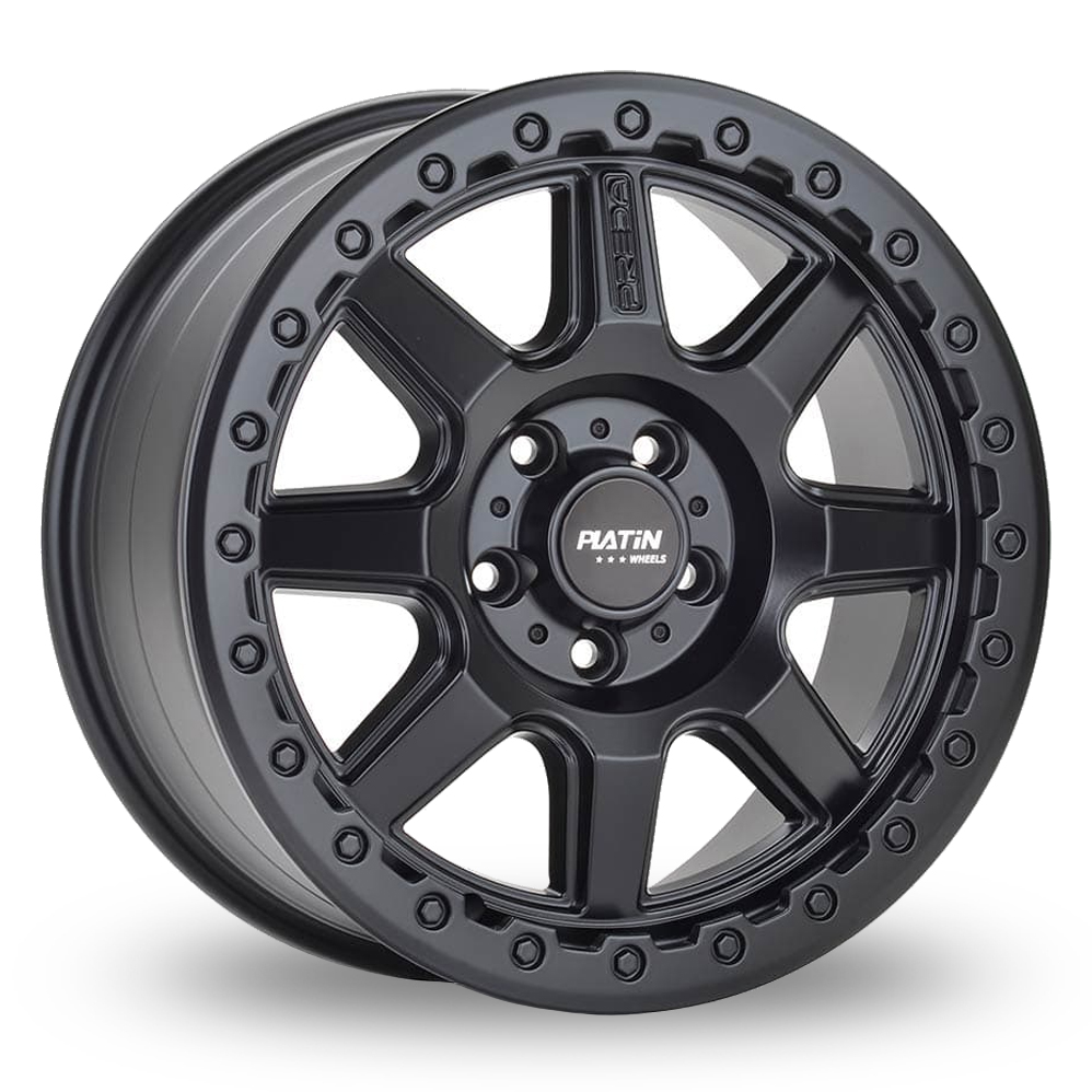 Platin P 111 Matt Black Alloy Wheels