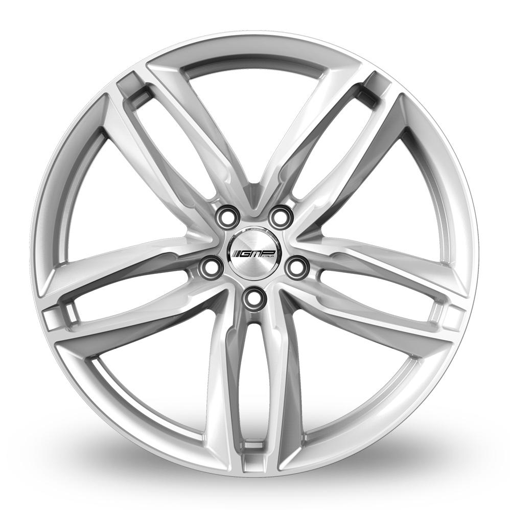 21" GMP Italia Atom Silver Wider Rear Alloy Wheels
