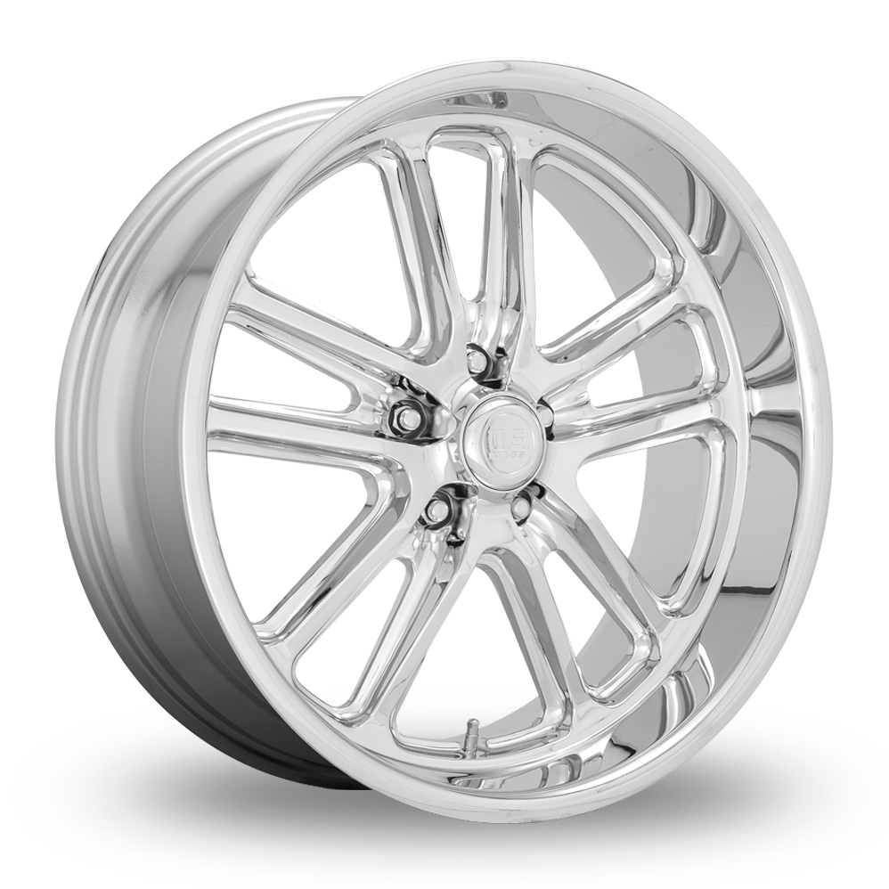 US Mags U131 Bullet (USA Warehouse) Chrome Alloy Wheels