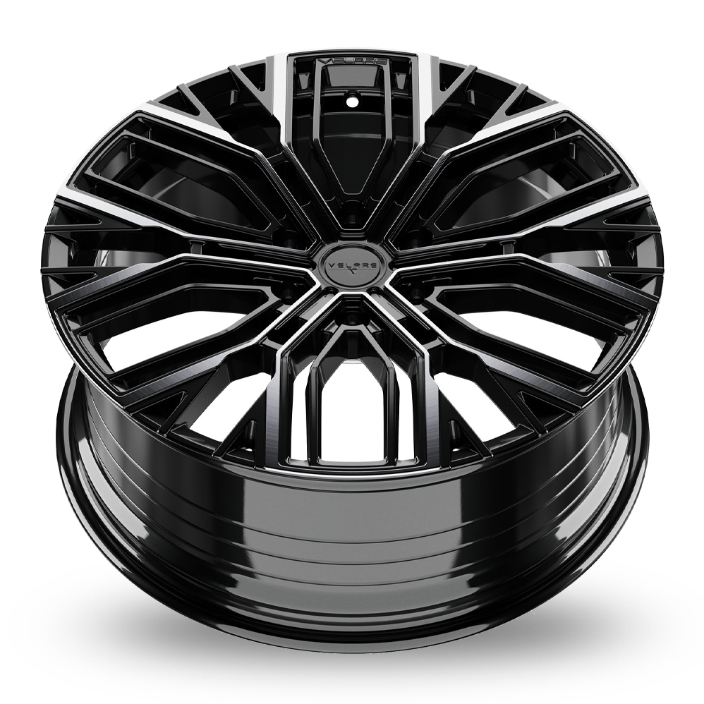 20" Velare VLR-6C Gloss Black Machined Alloy Wheels