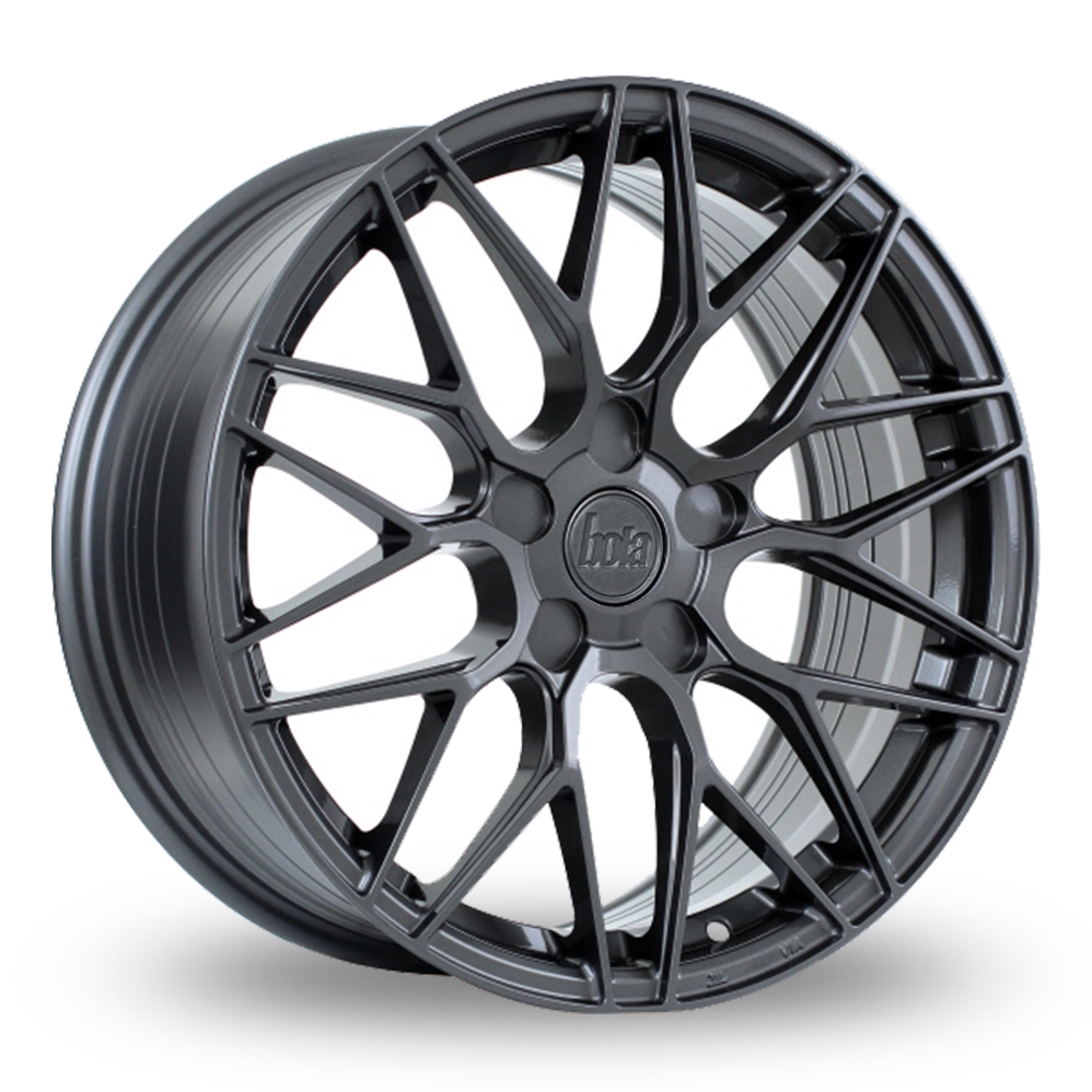 Bola B17 Gloss Gunmetal Alloy Wheels