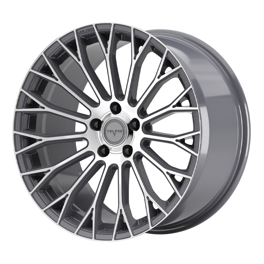 20" Velare VLR12 Platinum Grey Polsihed Alloy Wheels